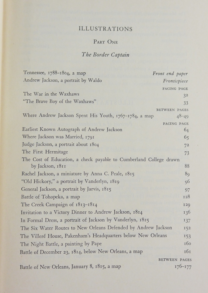 "The Life of Andrew Jackson" Copyright 1938