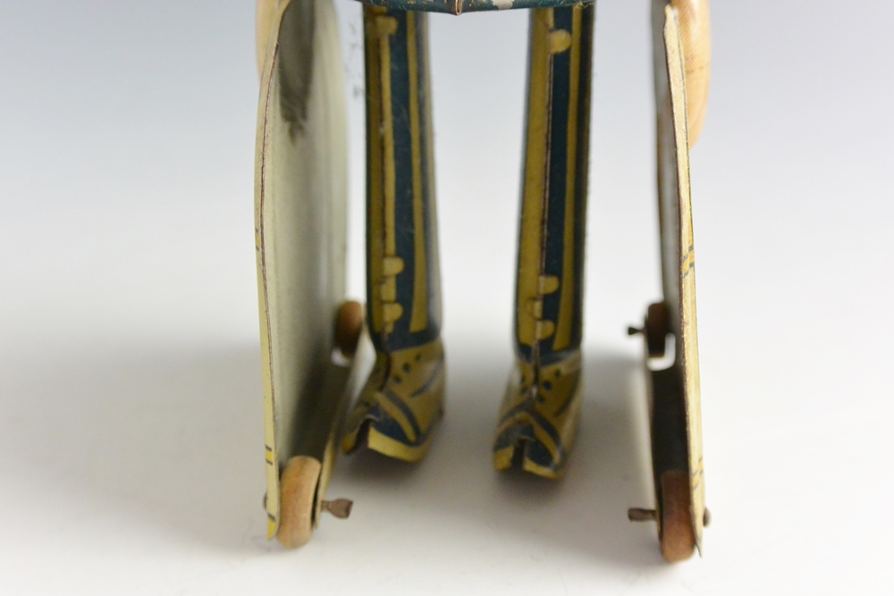 1930s Vintage Popeye with Parrots Windup Tin Toy