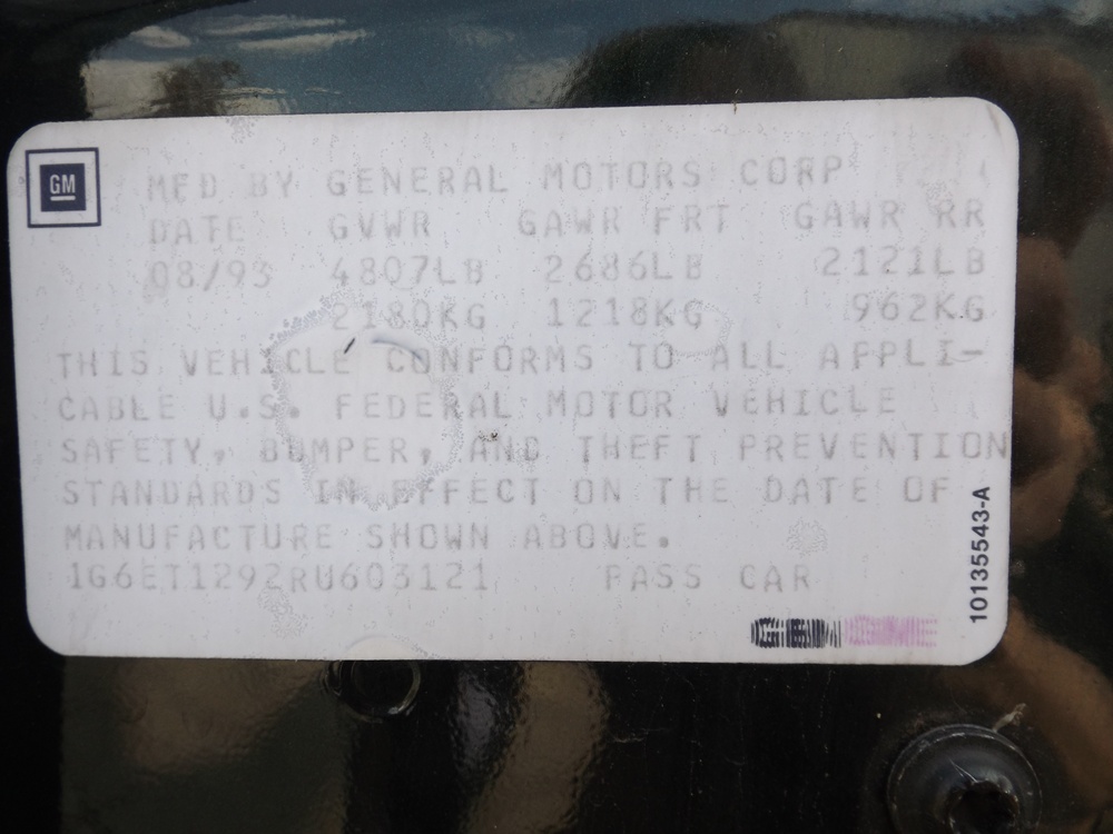 1994 Cadillac Eldorado Sedan