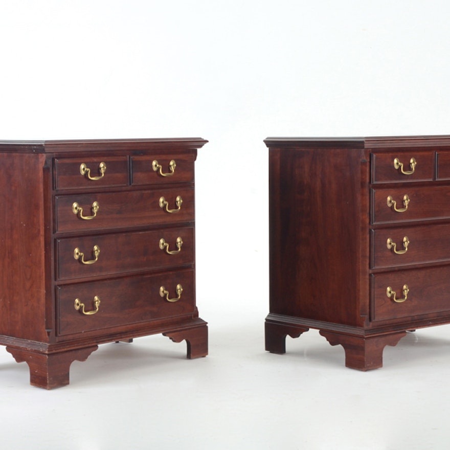 Pair Knob Creek Cherry Nightstands