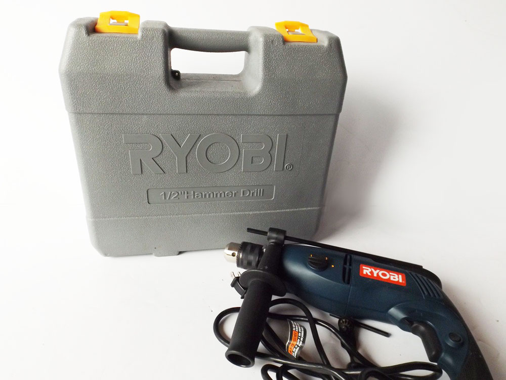 Ryobi Hammer Drill with Case