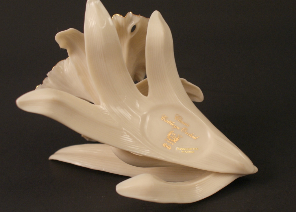 Three Lenox Bone China Flowers