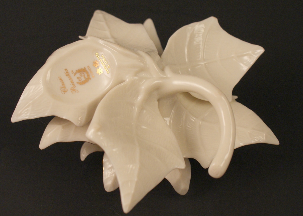 Three Lenox Bone China Flowers