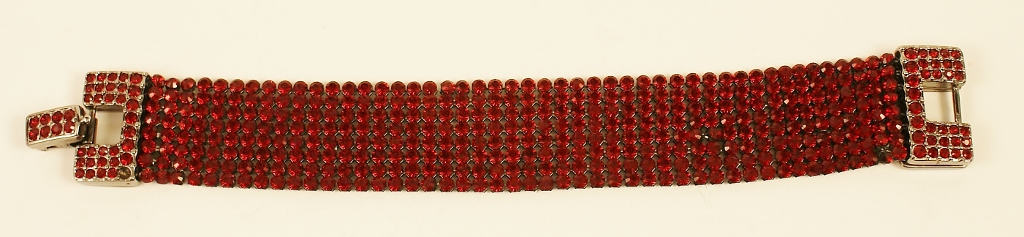 Two Swarovski Mesh Rhinestone Bracelets