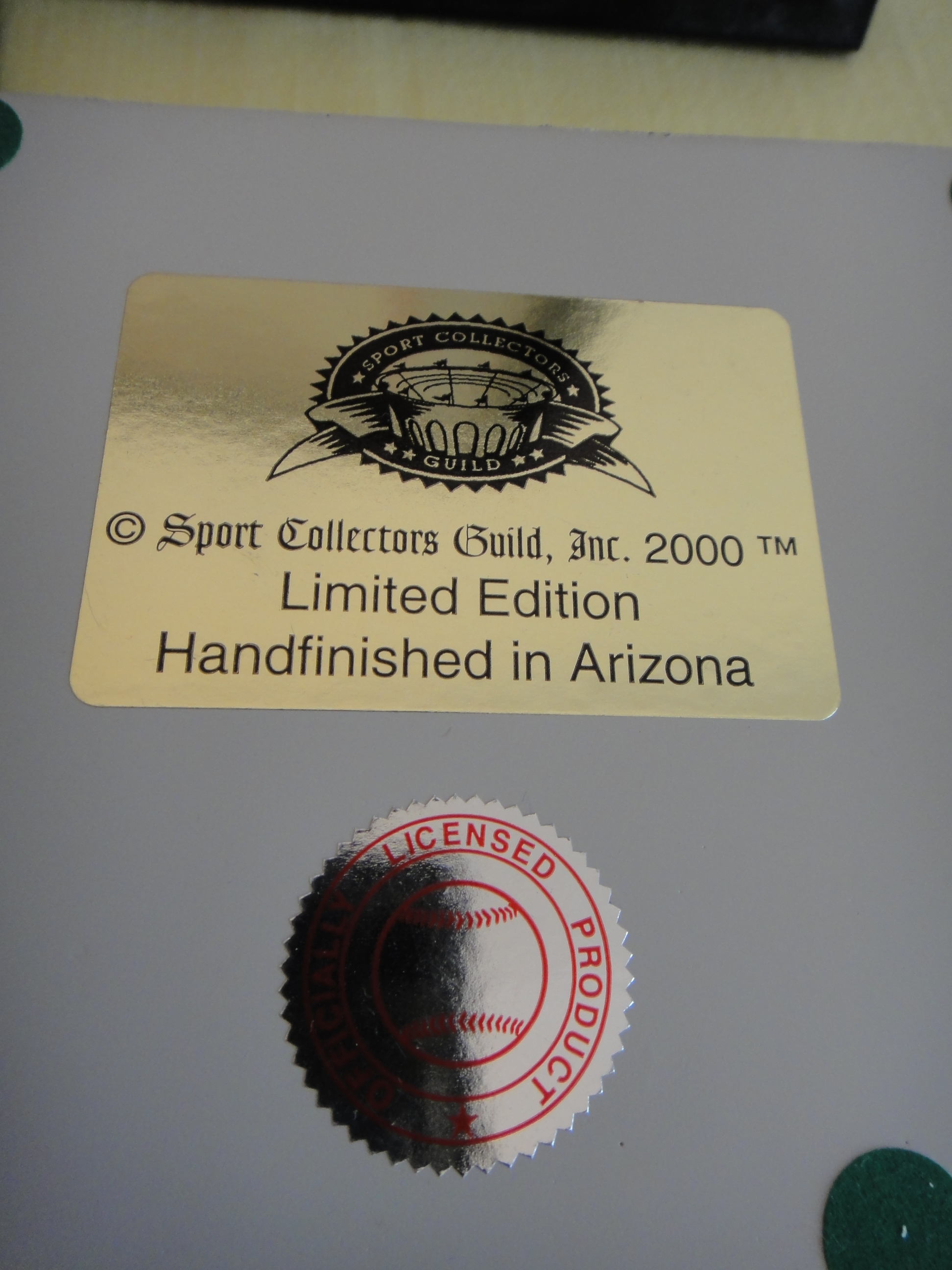 Baseball's Crosley Field Memoribilia