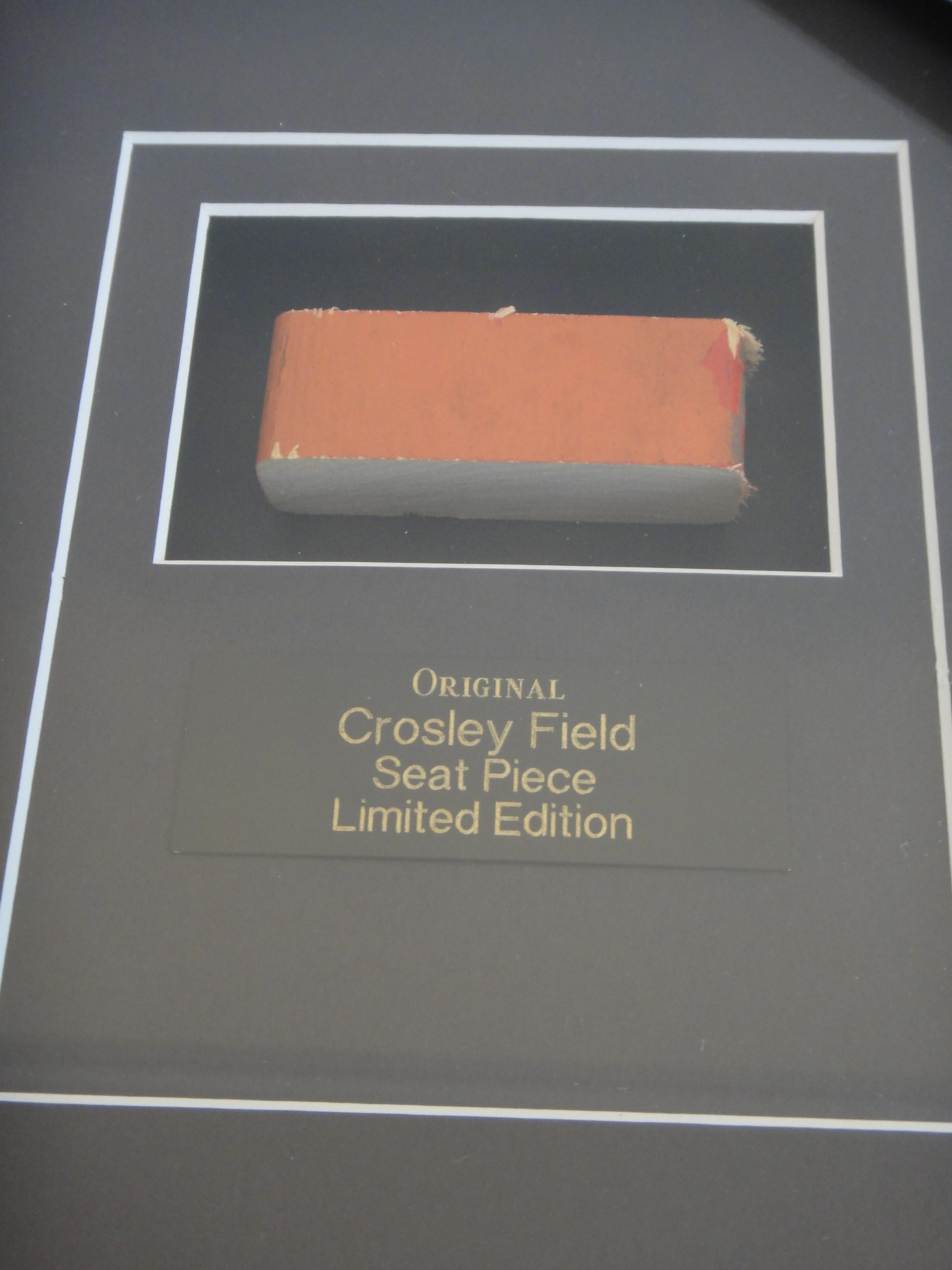 Baseball's Crosley Field Memoribilia