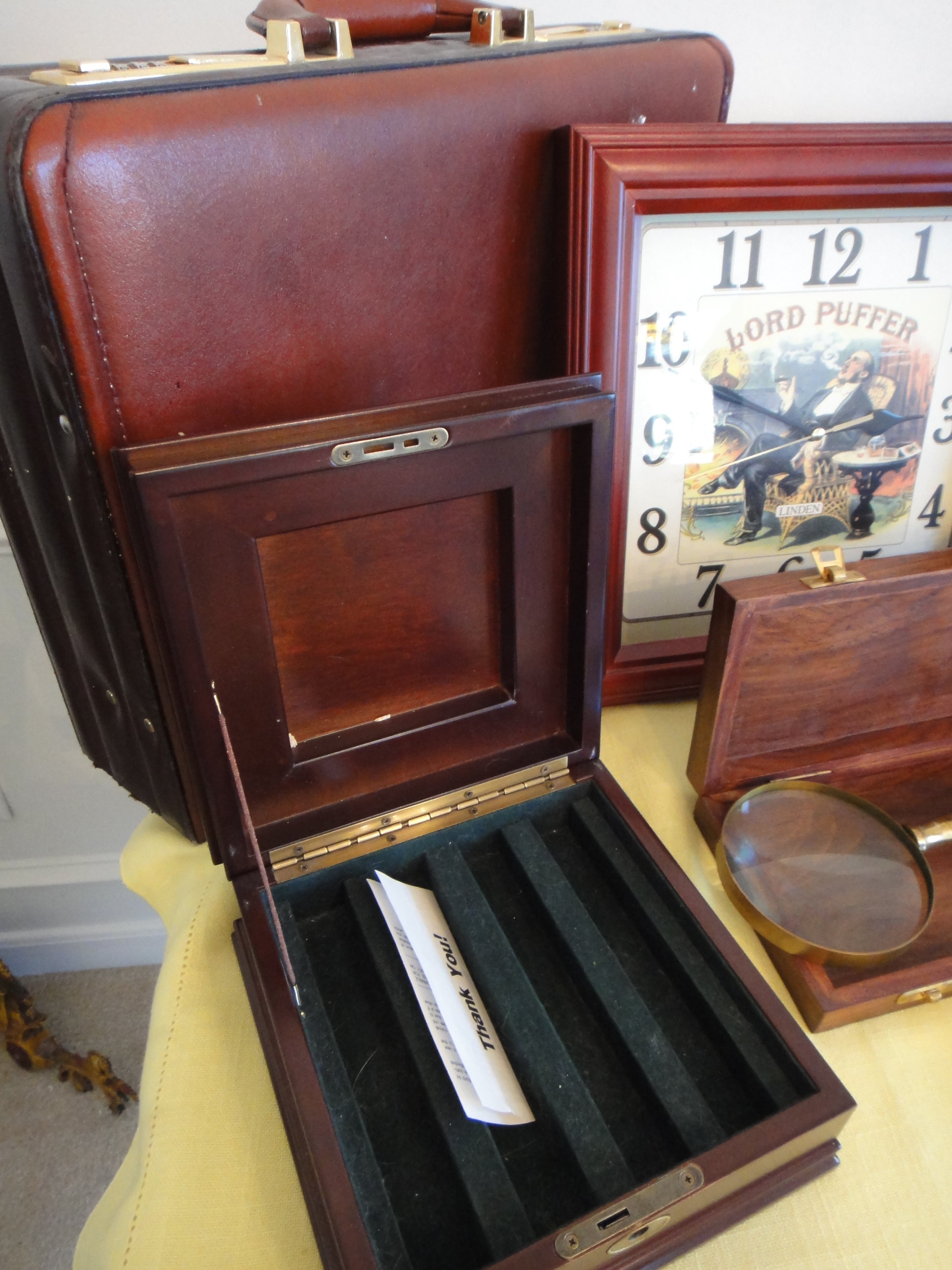 Display Cabinet, Briefcase, Jewelry Boxes and More