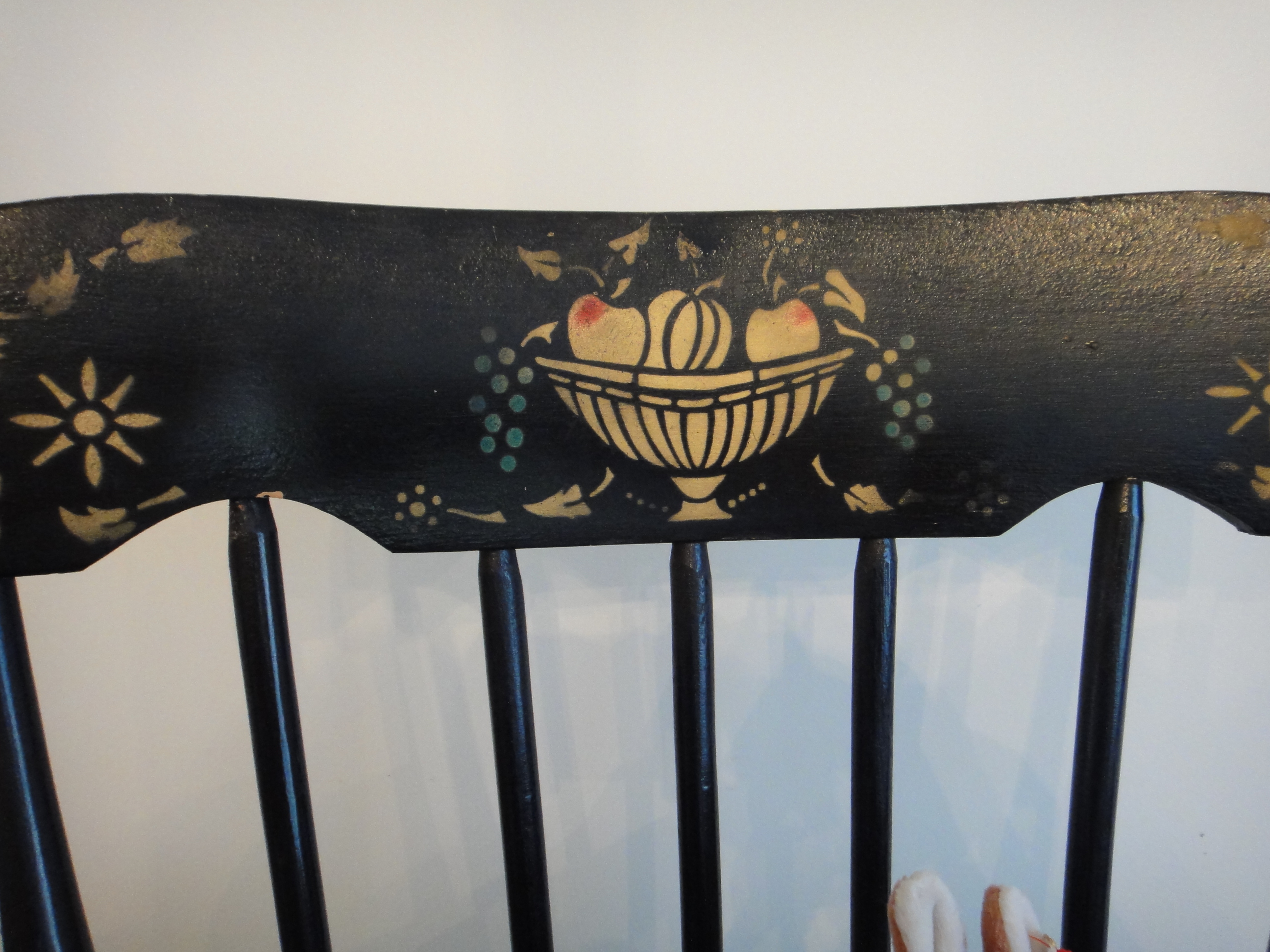 Rocking Chair Filled With Beanie Babies