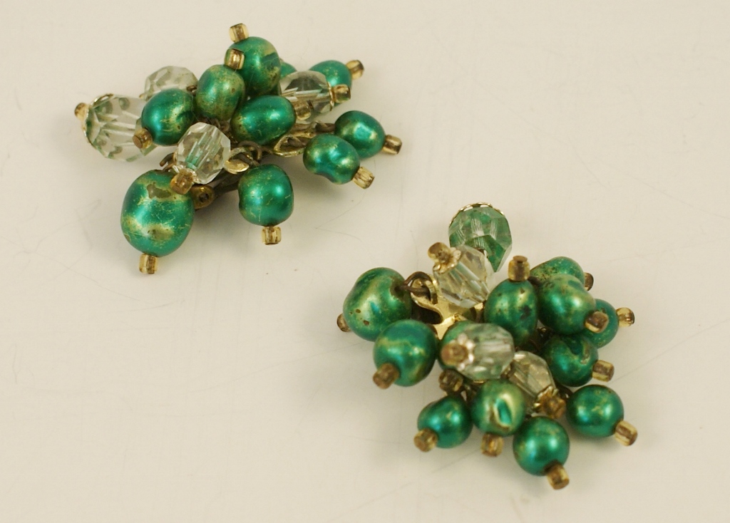 Seven Pairs of Vintage Earrings