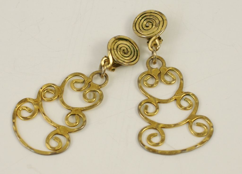 Seven Pairs of Vintage Earrings