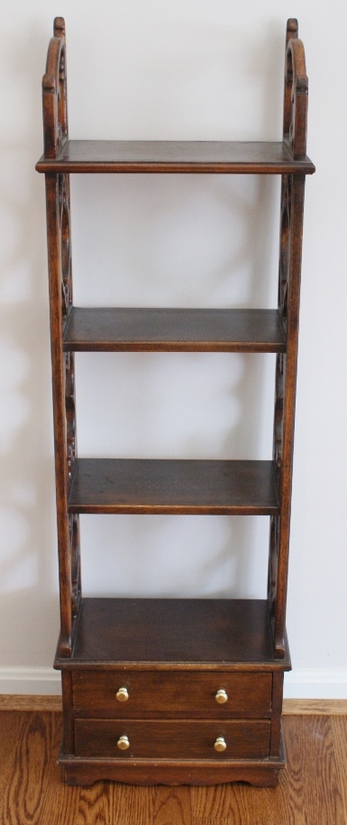 Vintage Curio Shelf