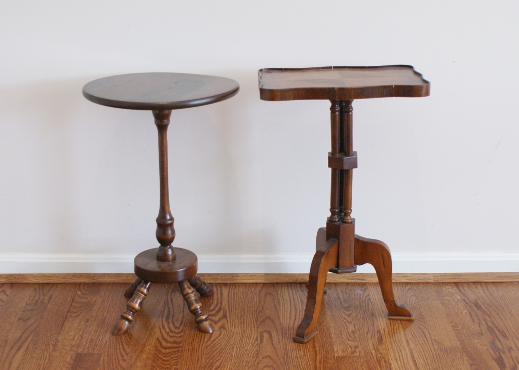 Set of Two Vintage Side Tables