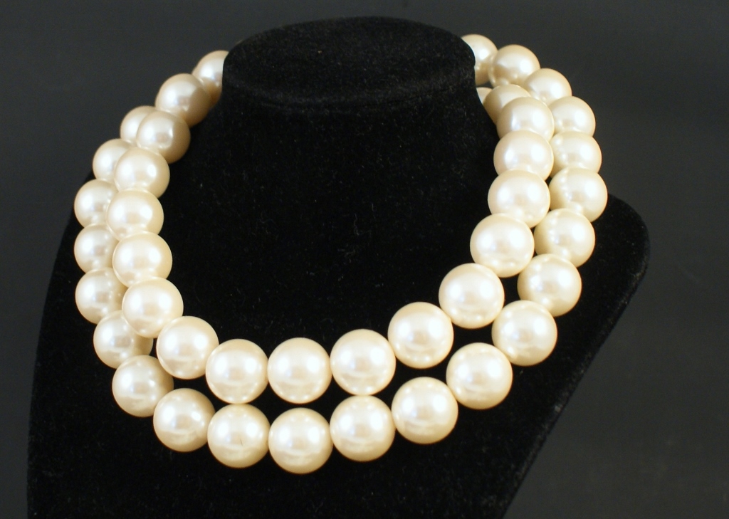 Large Lot of Faux Pearl Jewelry