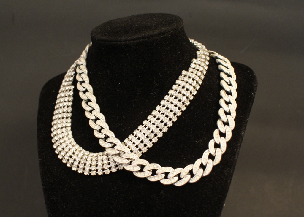 Vintage Rhinestone Jewelry Group