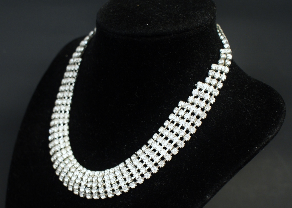 Vintage Rhinestone Jewelry Group