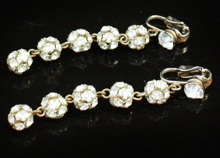 Vintage Rhinestone Jewelry Group