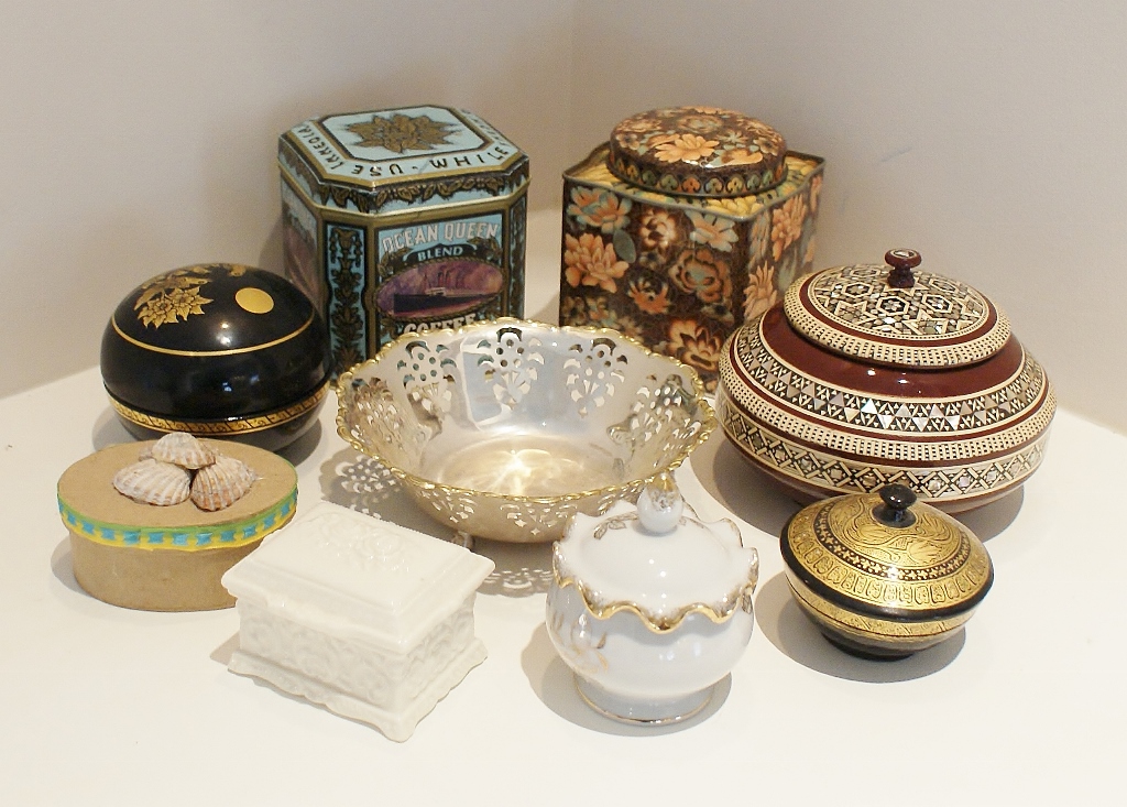 Nine-Piece Decorative Container Group