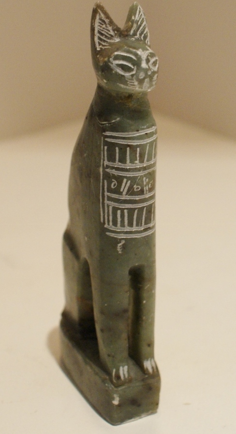 Eight-Piece Egyptian Cats Group