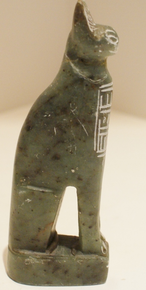 Eight-Piece Egyptian Cats Group