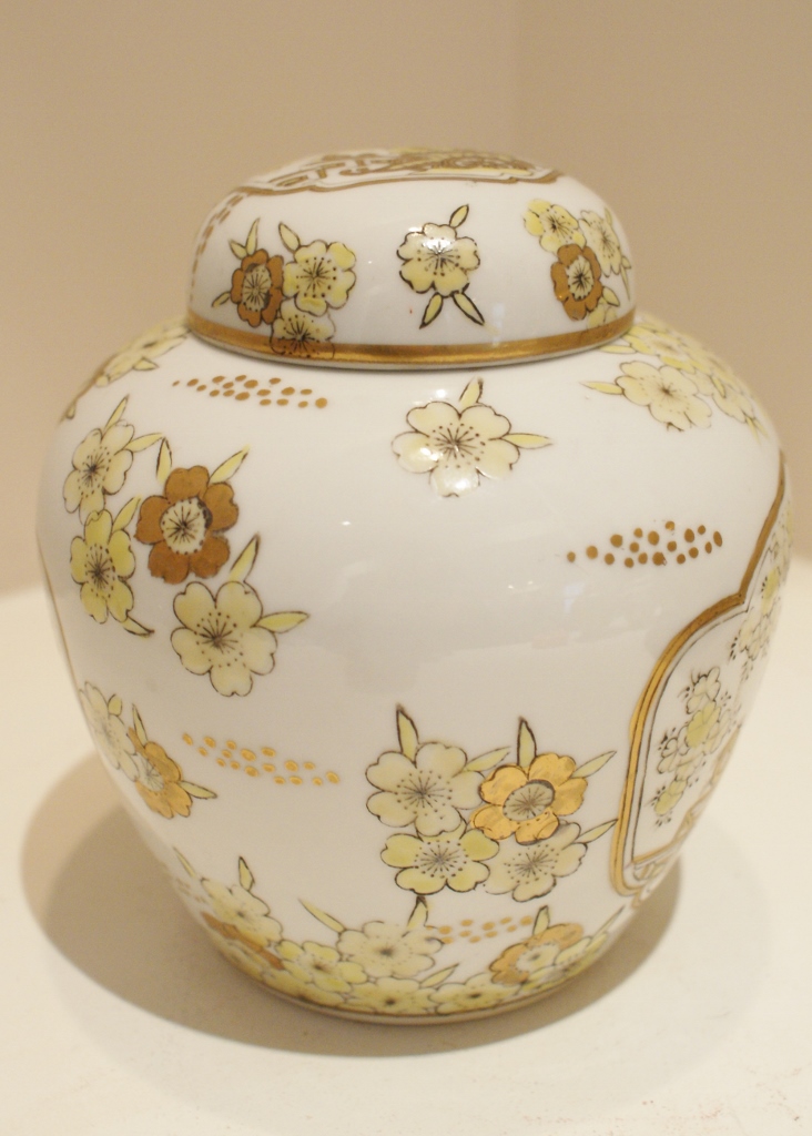 Five Japanese Urns Including Imari