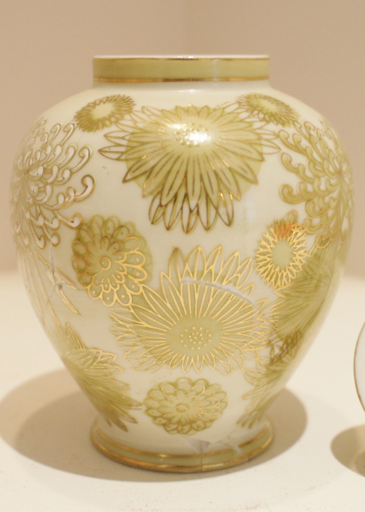 Five Japanese Urns Including Imari