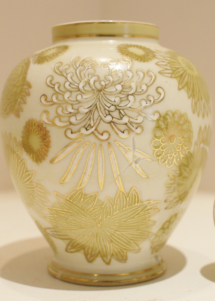 Five Japanese Urns Including Imari