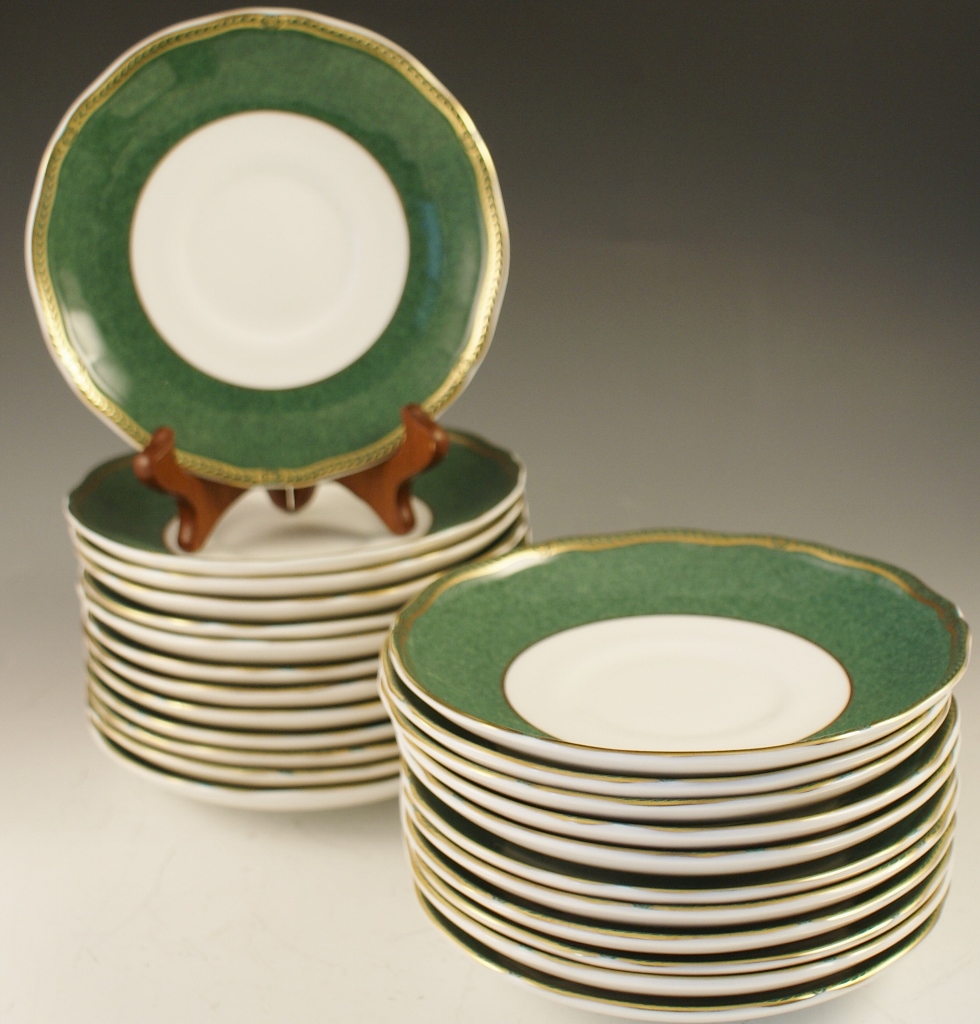 Wedgwood "Crown Emerald" Bone China