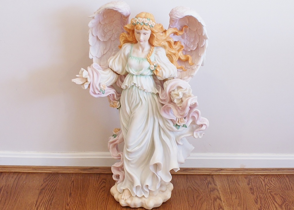 Large Limited Edition Seraphim Angel Floor Statue | EBTH