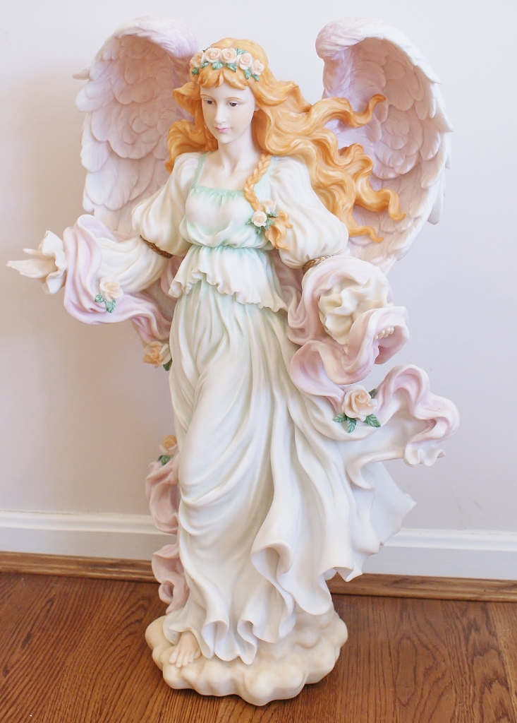 Large Limited Edition Seraphim Angel Floor Statue