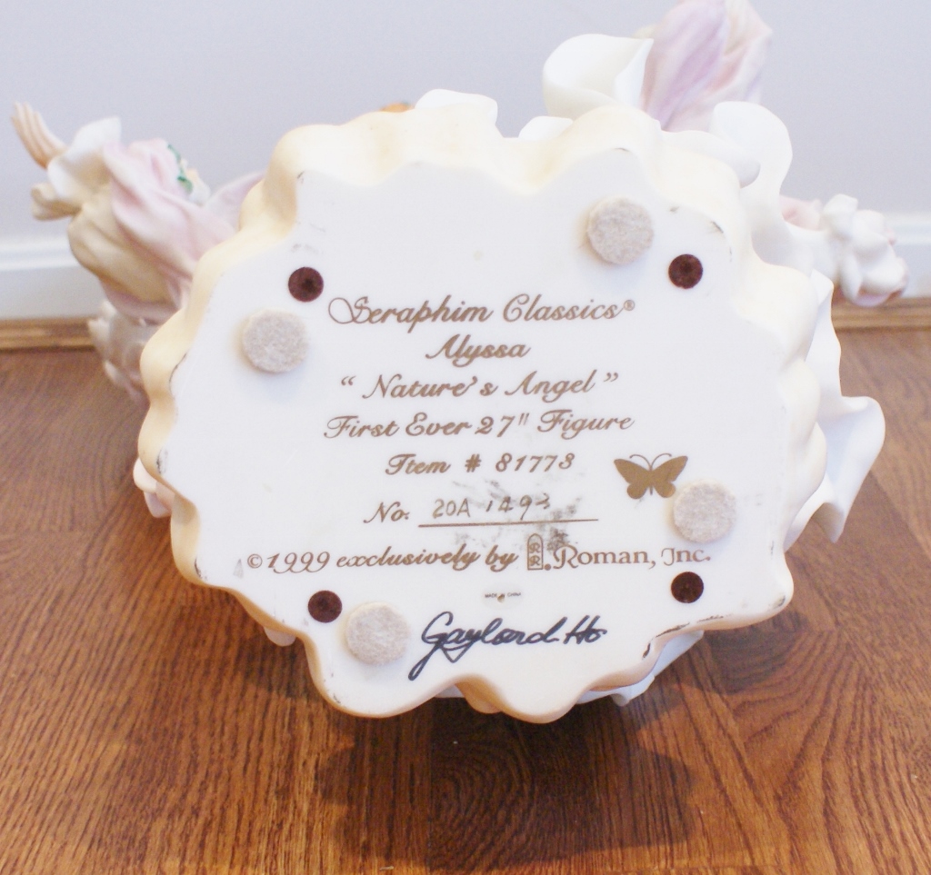 Large Limited Edition Seraphim Angel Floor Statue