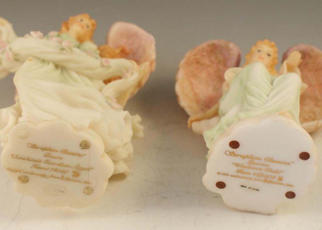 EIght Seraphim Classics Angel Figurines