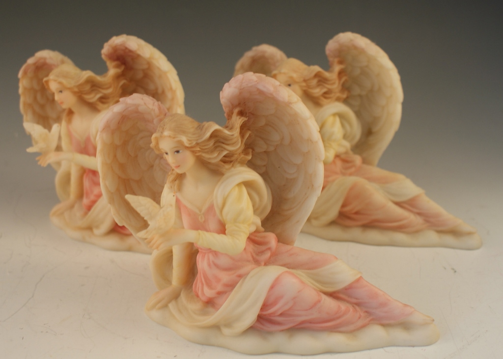 EIght Seraphim Classics Angel Figurines