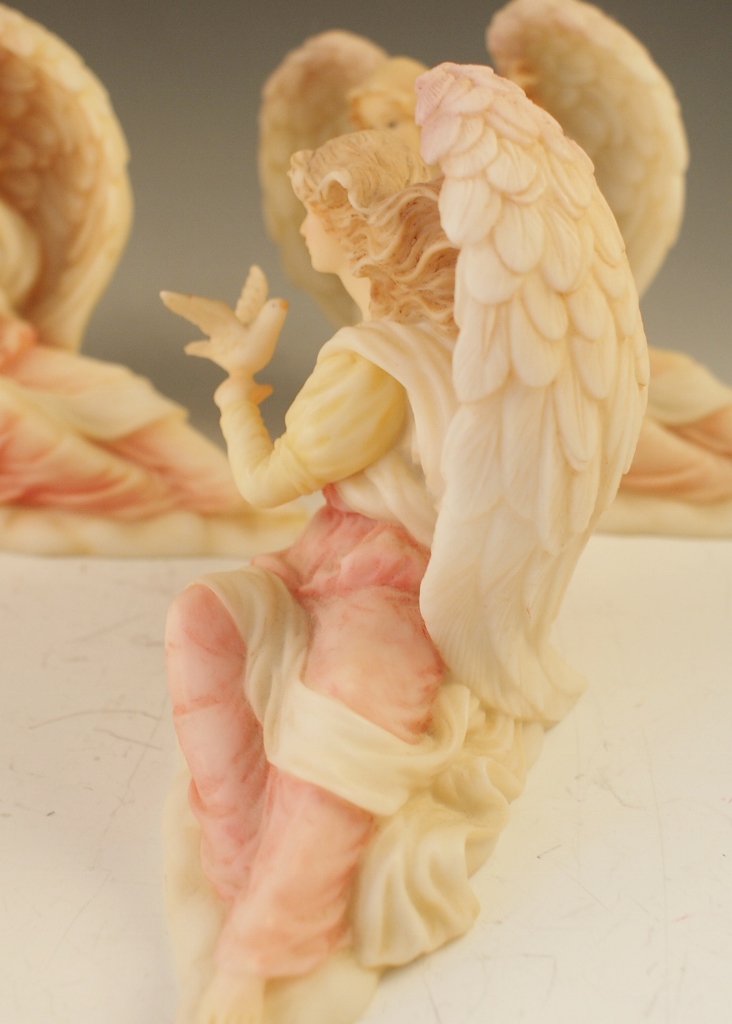 EIght Seraphim Classics Angel Figurines