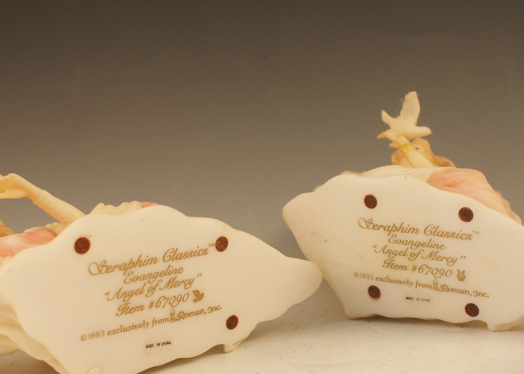 EIght Seraphim Classics Angel Figurines