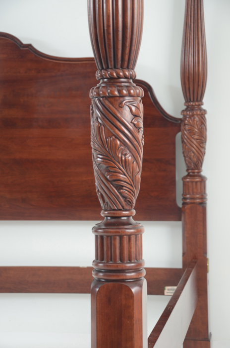 Knob Creek Cherry Four Poster King Bed