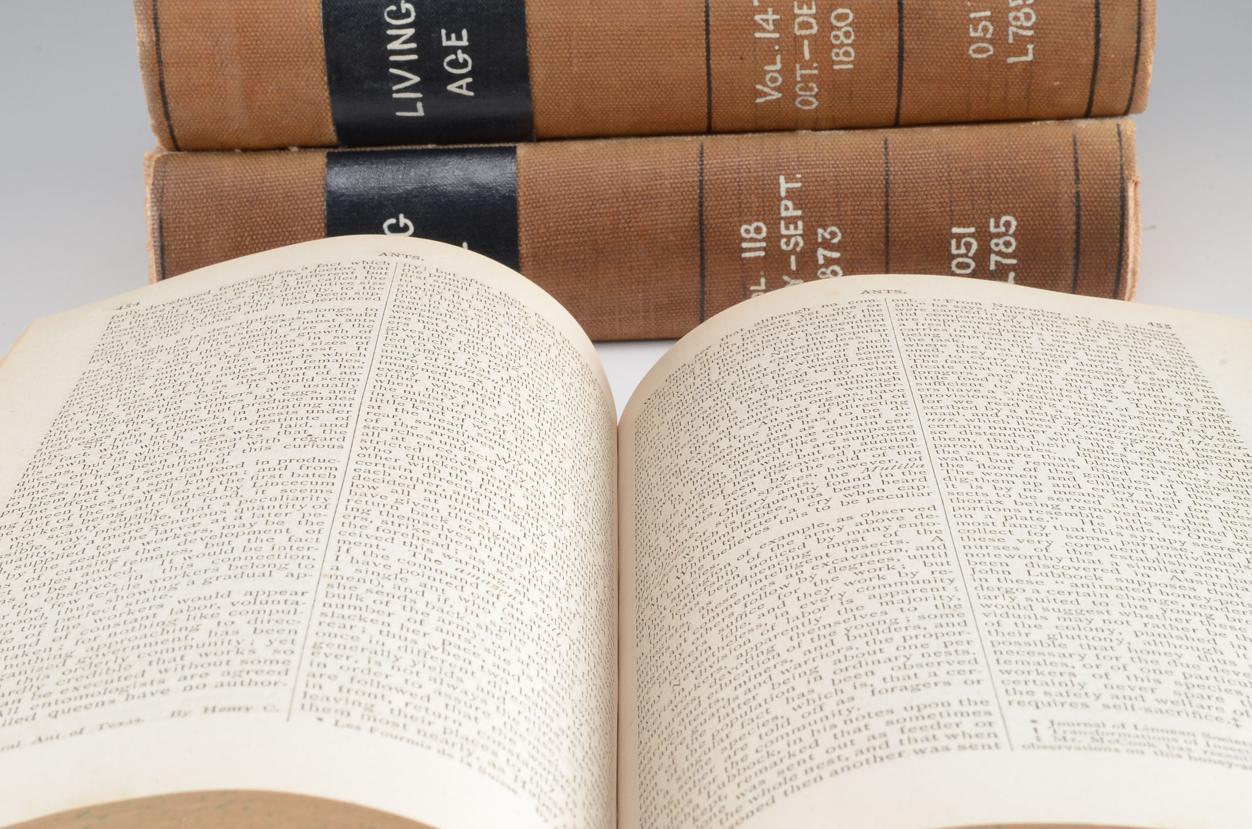 Antique Book Lot - Littel's Living Age