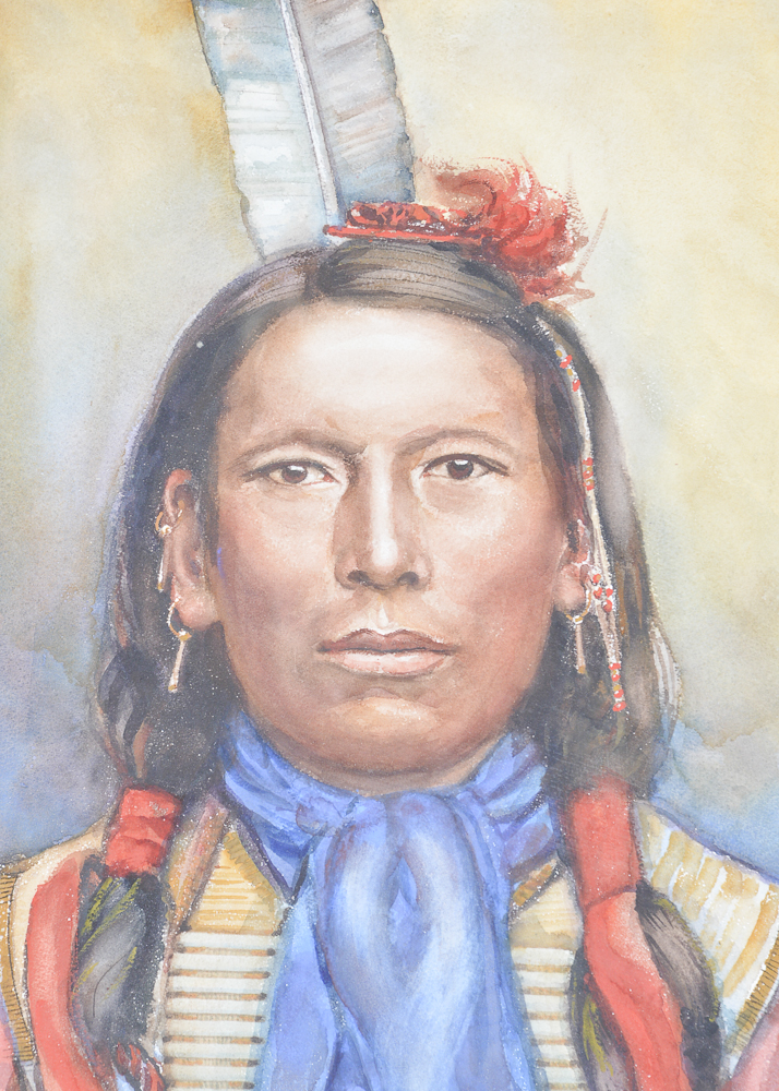 Original Mixed Media Painting, William Foge