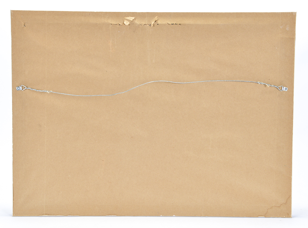 Shipyard Watercolor Painting by Lee Ackert