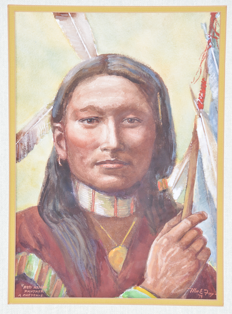 Original Mixed Media Painting, William Foge