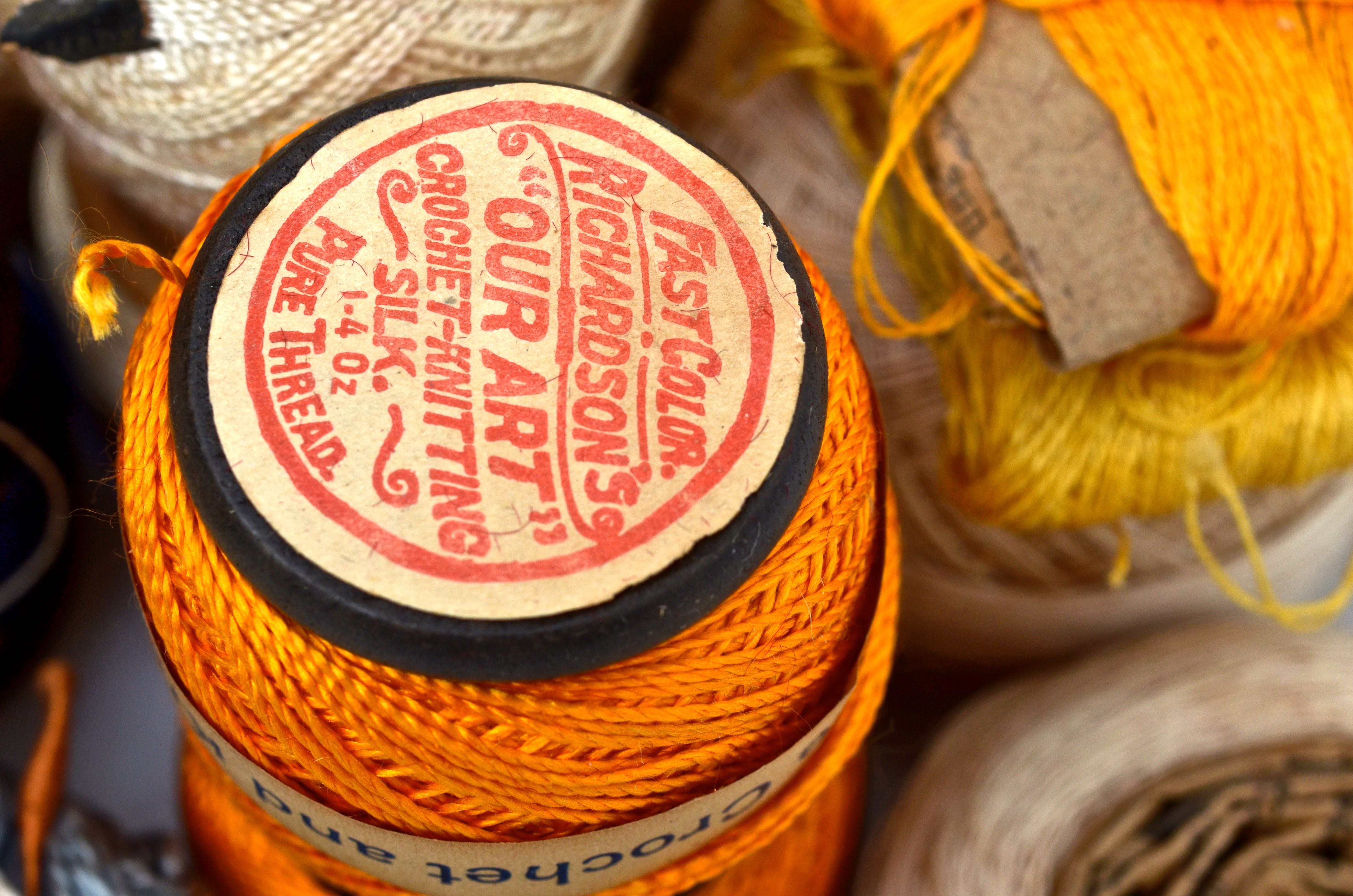 A Group of Vintage Tatting & Embroidery Threads