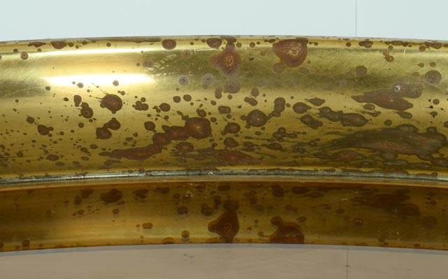 Brass and Glass Coffee Table