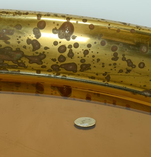 Brass and Glass Coffee Table