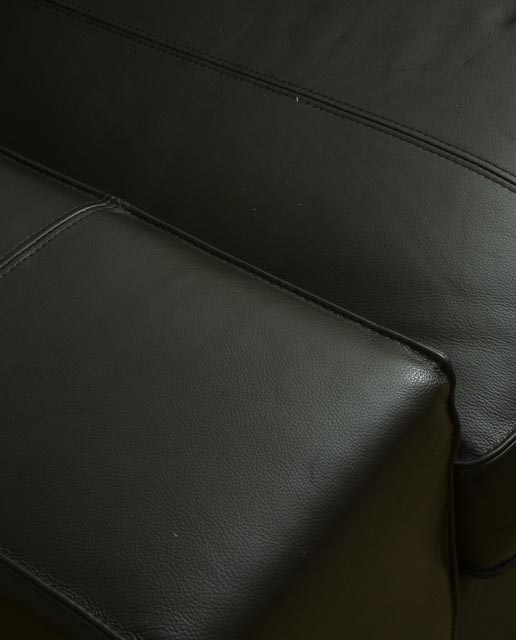 Black Leather KIVIK Ikea Sofa