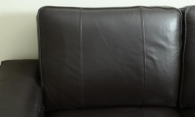 Black Leather KIVIK Ikea Sofa