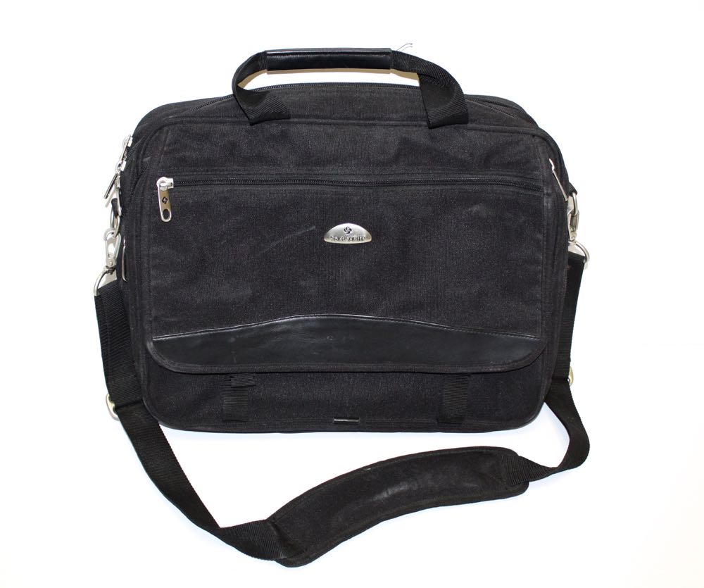 Vintage Coach Briefcase and Samsonite Laptop Bag