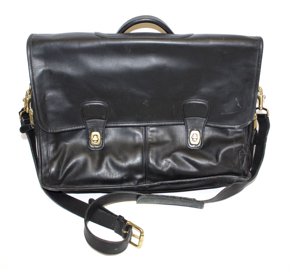 Vintage Coach Briefcase and Samsonite Laptop Bag