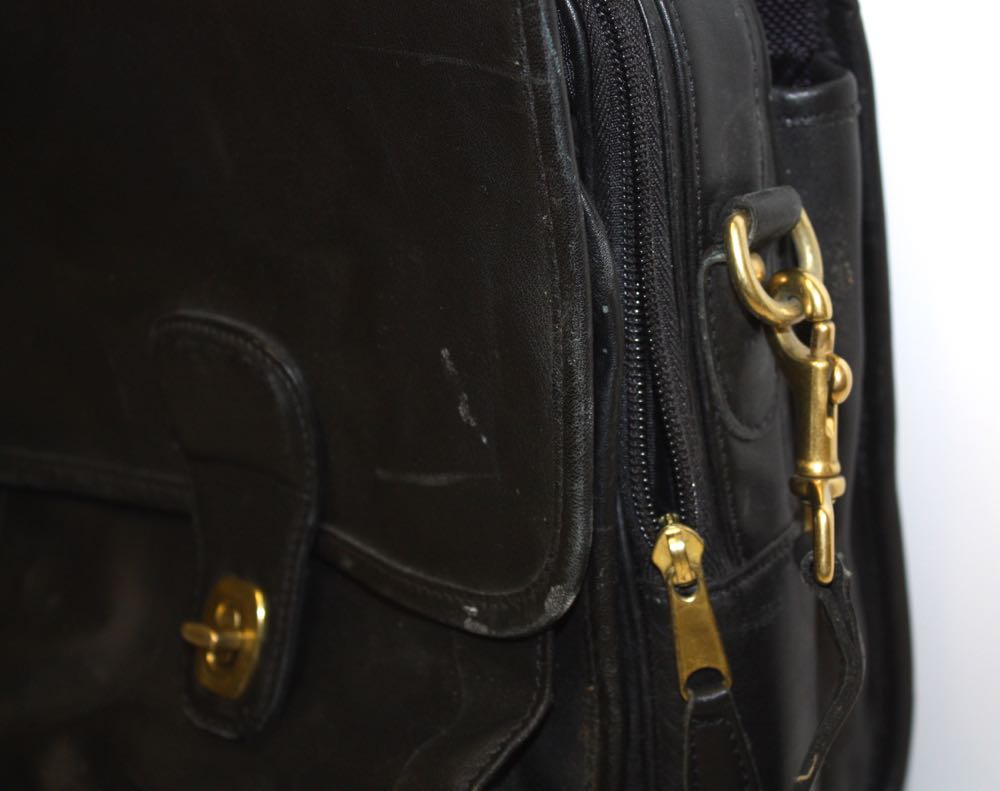 Vintage Coach Briefcase and Samsonite Laptop Bag