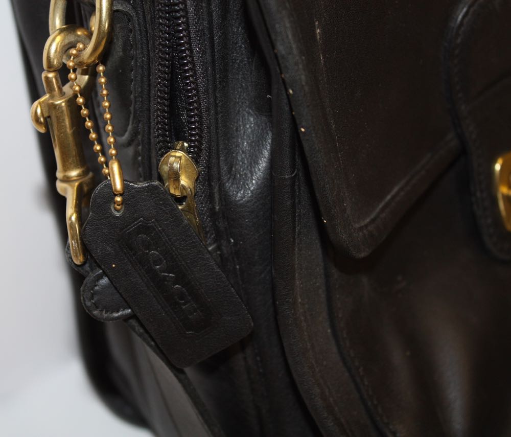 Vintage Coach Briefcase and Samsonite Laptop Bag