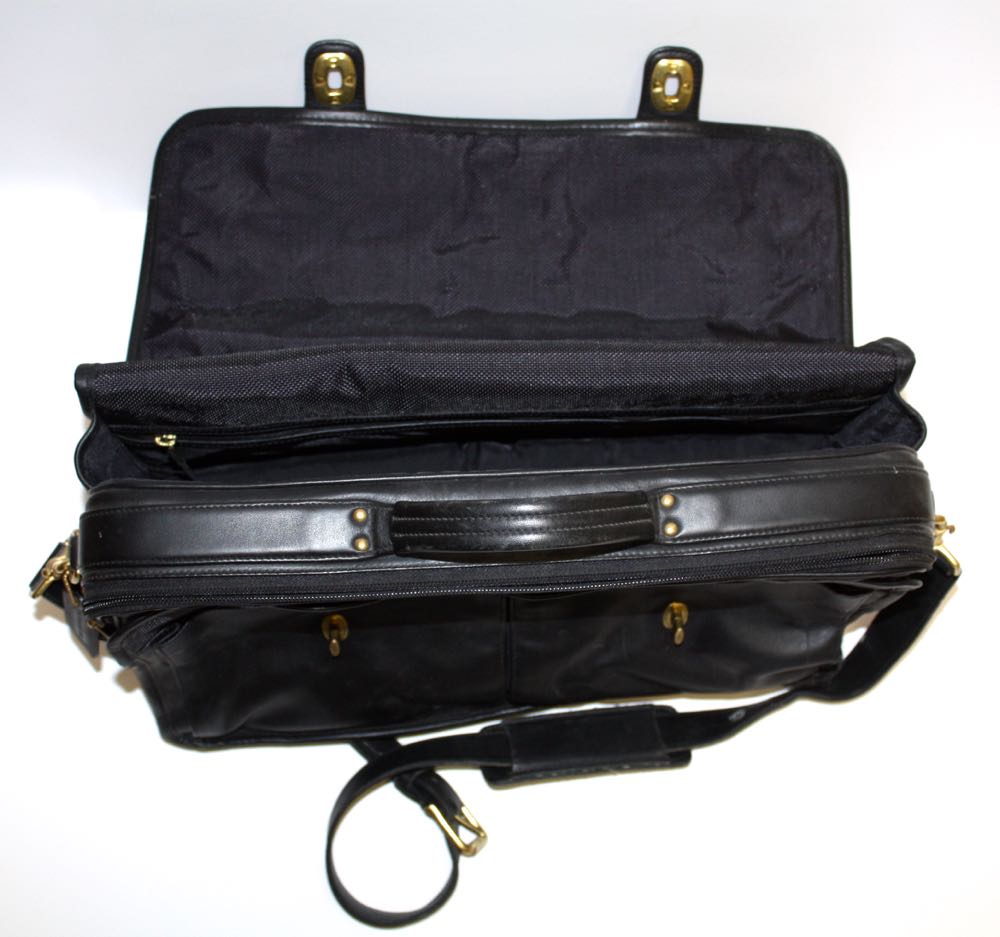 Vintage Coach Briefcase and Samsonite Laptop Bag