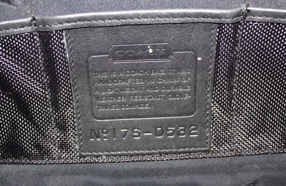 Vintage Coach Briefcase and Samsonite Laptop Bag